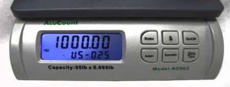 Acucount AC603 Money Counter