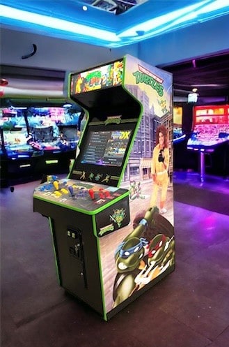 Teenage Mutant Ninja Turtles– 4 Player Full Size Machine-- New - Free