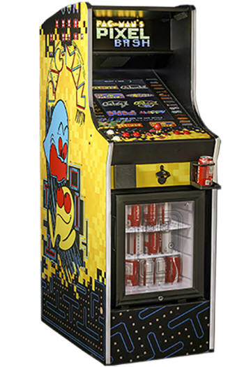 PacMan Pixel Bash Chill CAbinet Home