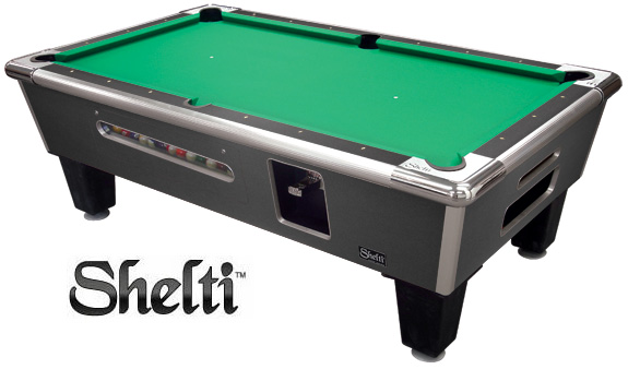 Shelti Gold Standard Games Bayside Model Coin Operated Pool Table
