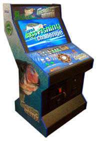Sega bass fishing arcade $1,500 Galaga - Old School Arcade