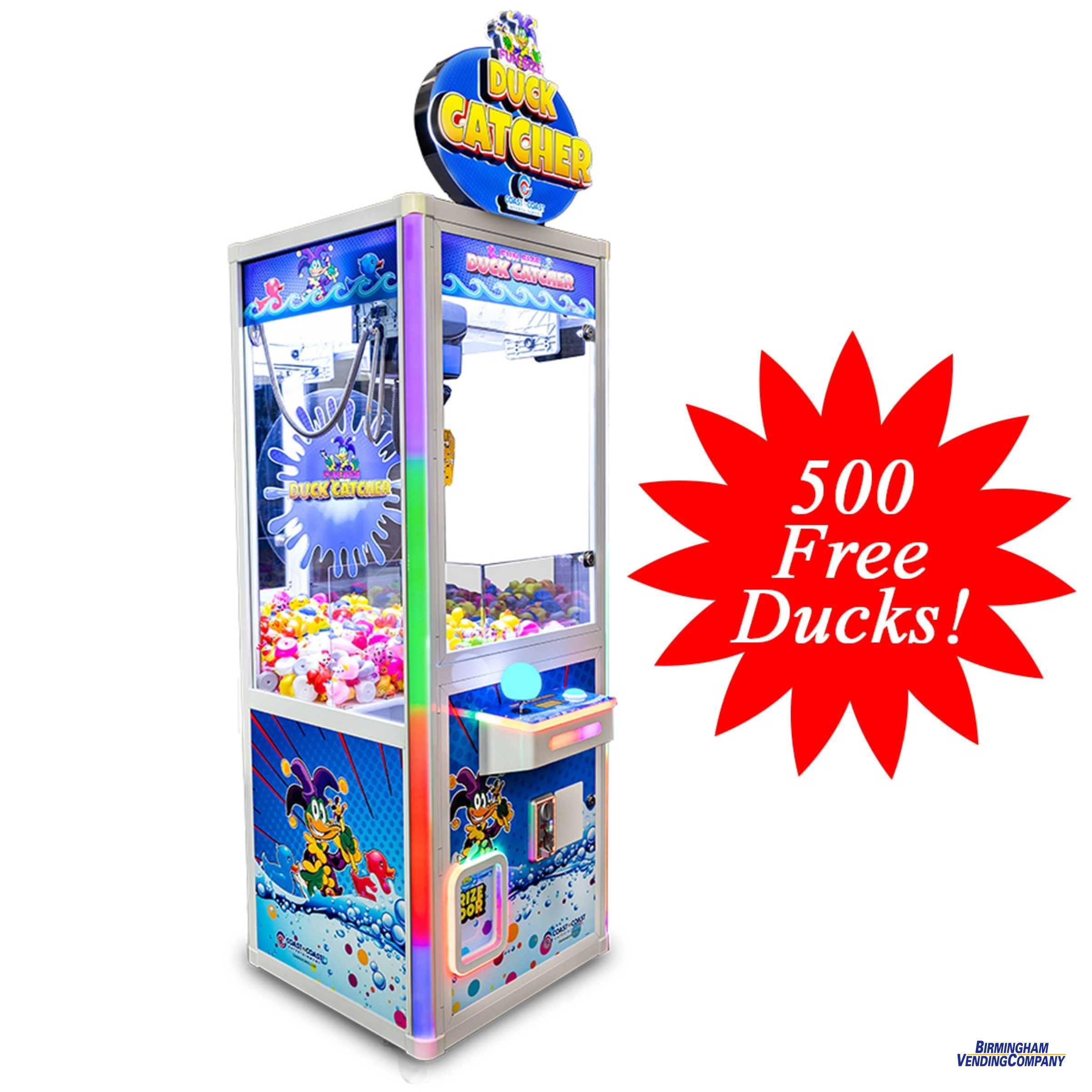 Coast to Coast Entertainment Fun Size Duck Catcher ALL IN includes 500 ducks