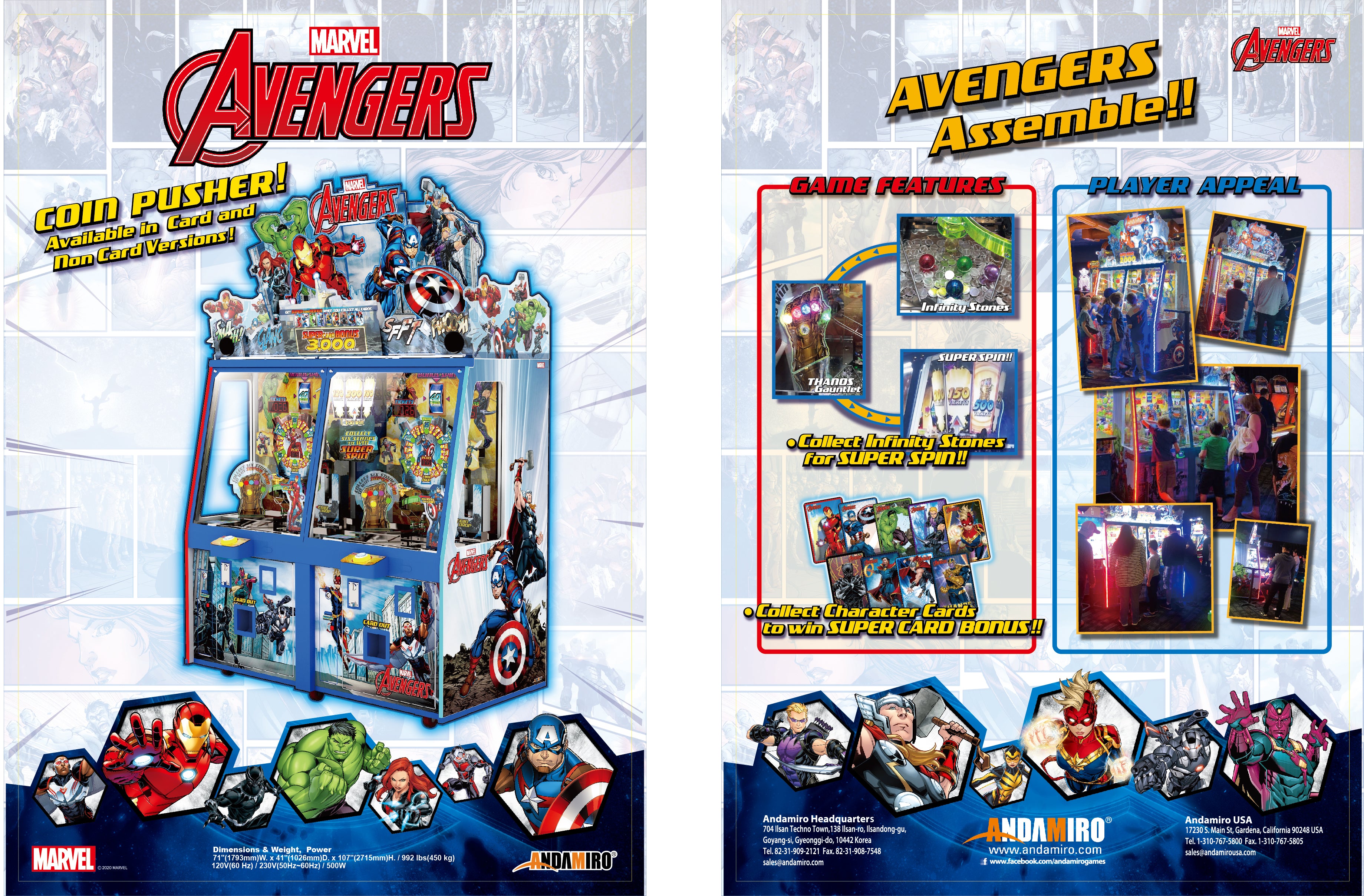 Andamiro Avengers (Two-Player)