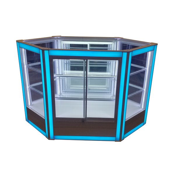 Coast to Coast Entertainment Redemption Counter 6 Side Corner black/white
