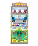 Toy claw machine with 'Twin Win' branding on a white background