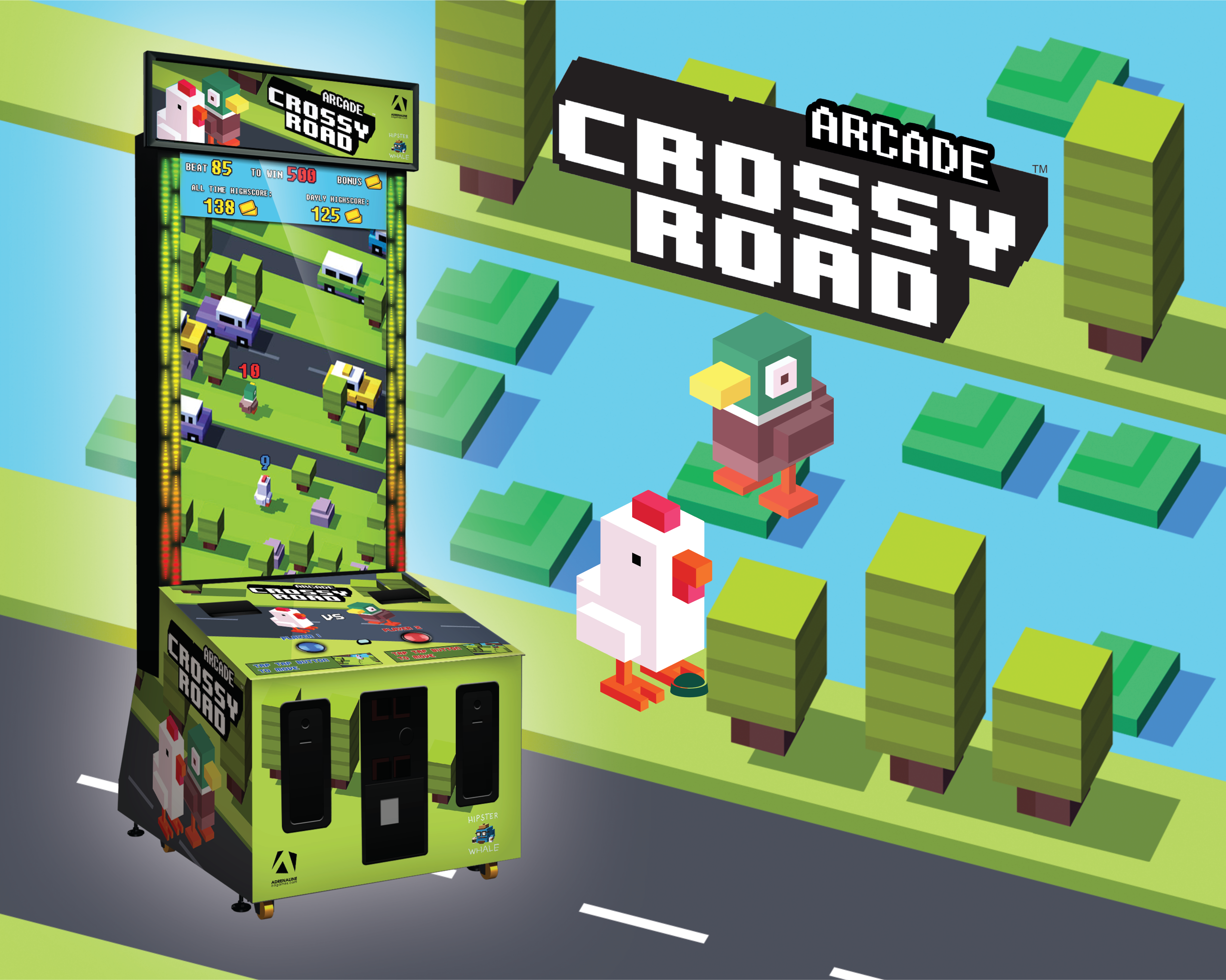 Adrenaline Amusements CROSSY ROAD MINI 42''