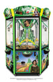 Colorful arcade machine themed after 'The Wizard of Oz' with green and yellow accents.