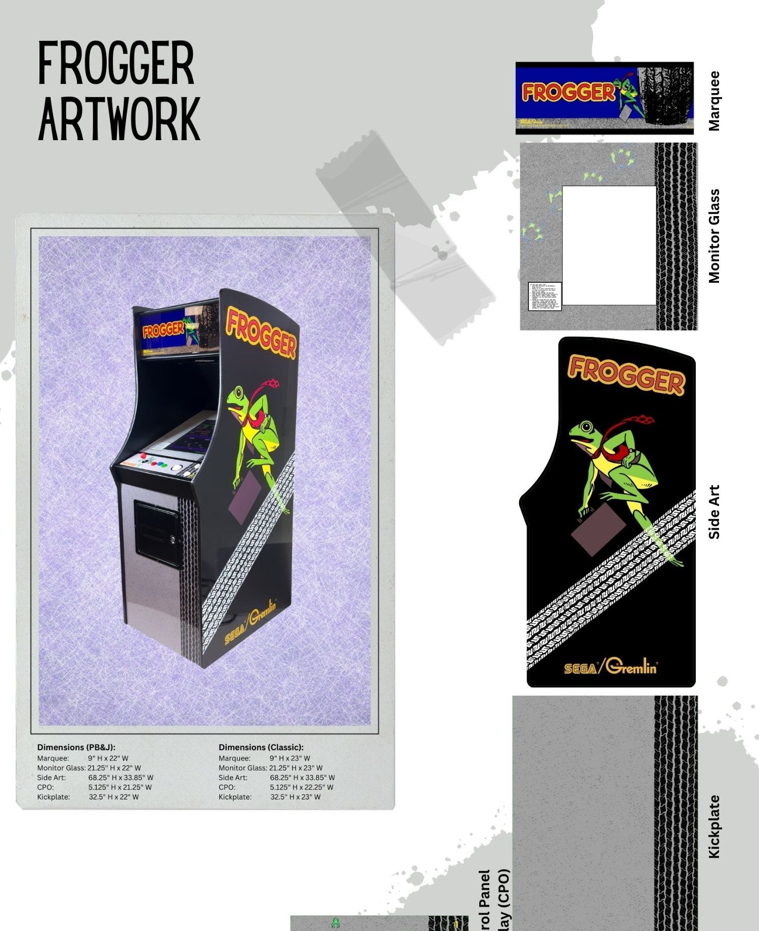 60 in 1 Multicade Full Size Upright (Midway Style)