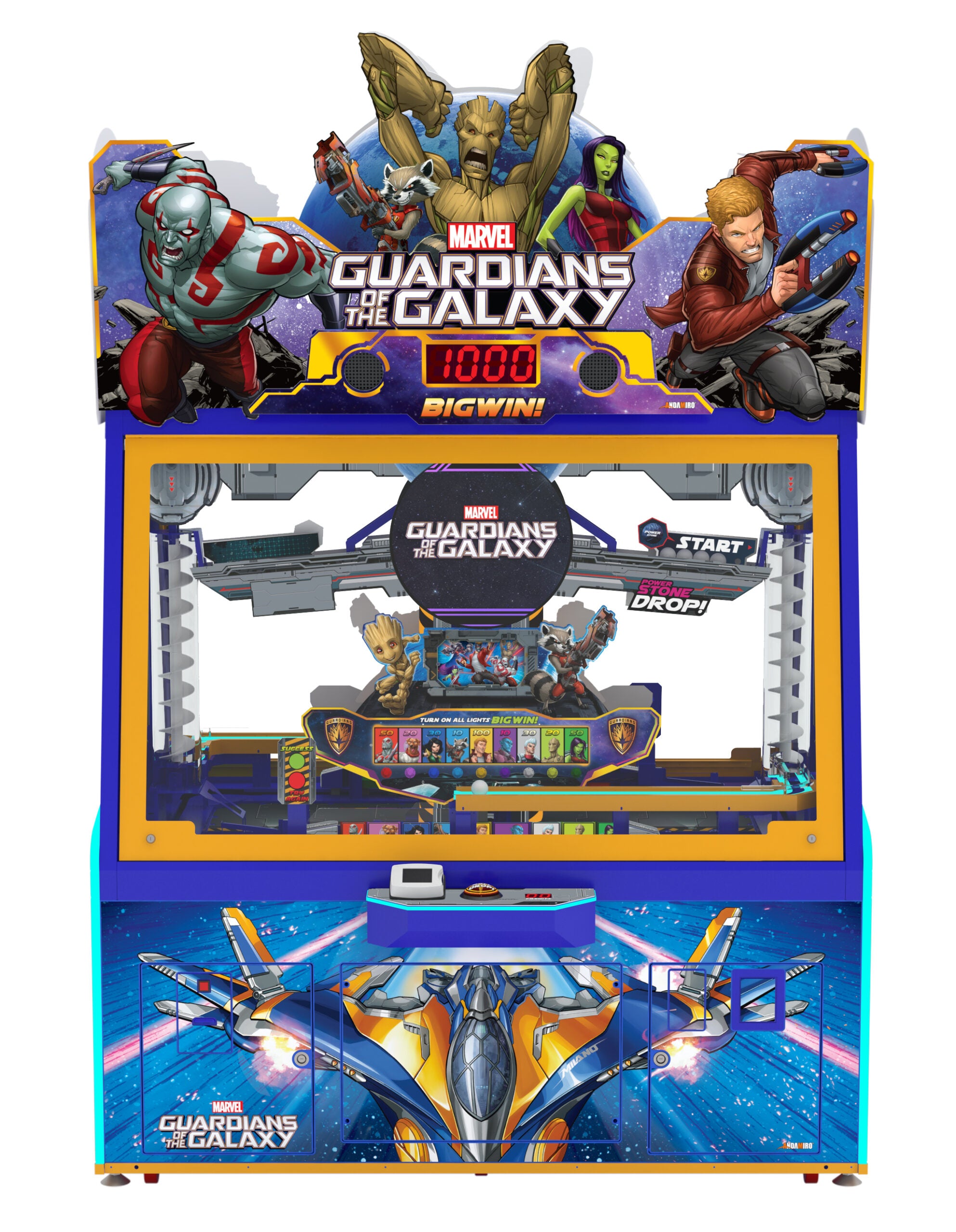 Andamiro Guardians of the Galaxy 2 player Ticket Coaster