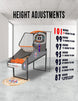 ICE NBA Game Time Pro 8 Foot Length Generic Home Basketball