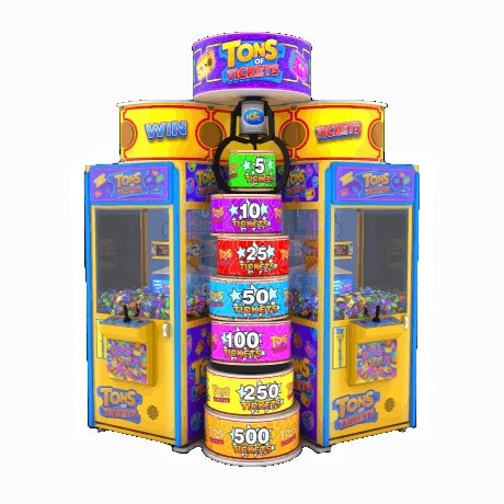 Ice Tons of Tickets redemption crane
