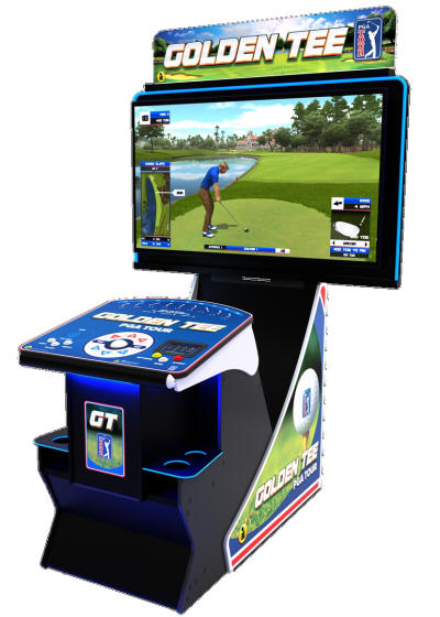 Incredible Technologies Golden Tee 2022 PGA Tour Clubhouse Edition Home Version Deluxe