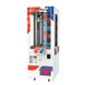 An image of a Komuse Swing & Smash Mini arcade machine, featuring a colorful cabinet with LED displays and buttons, designed for prize dispensing.