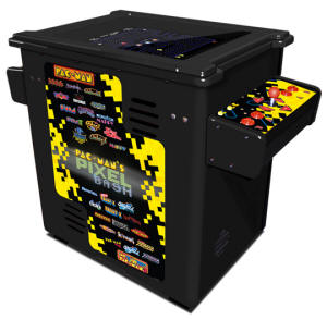 Namco PacMan Pixel Bash Cocktail Home black finish