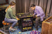 Namco PacMan Pixel Bash Cocktail Home black finish
