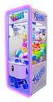 Captive Crane arcade machine with plush toys inside on a white background