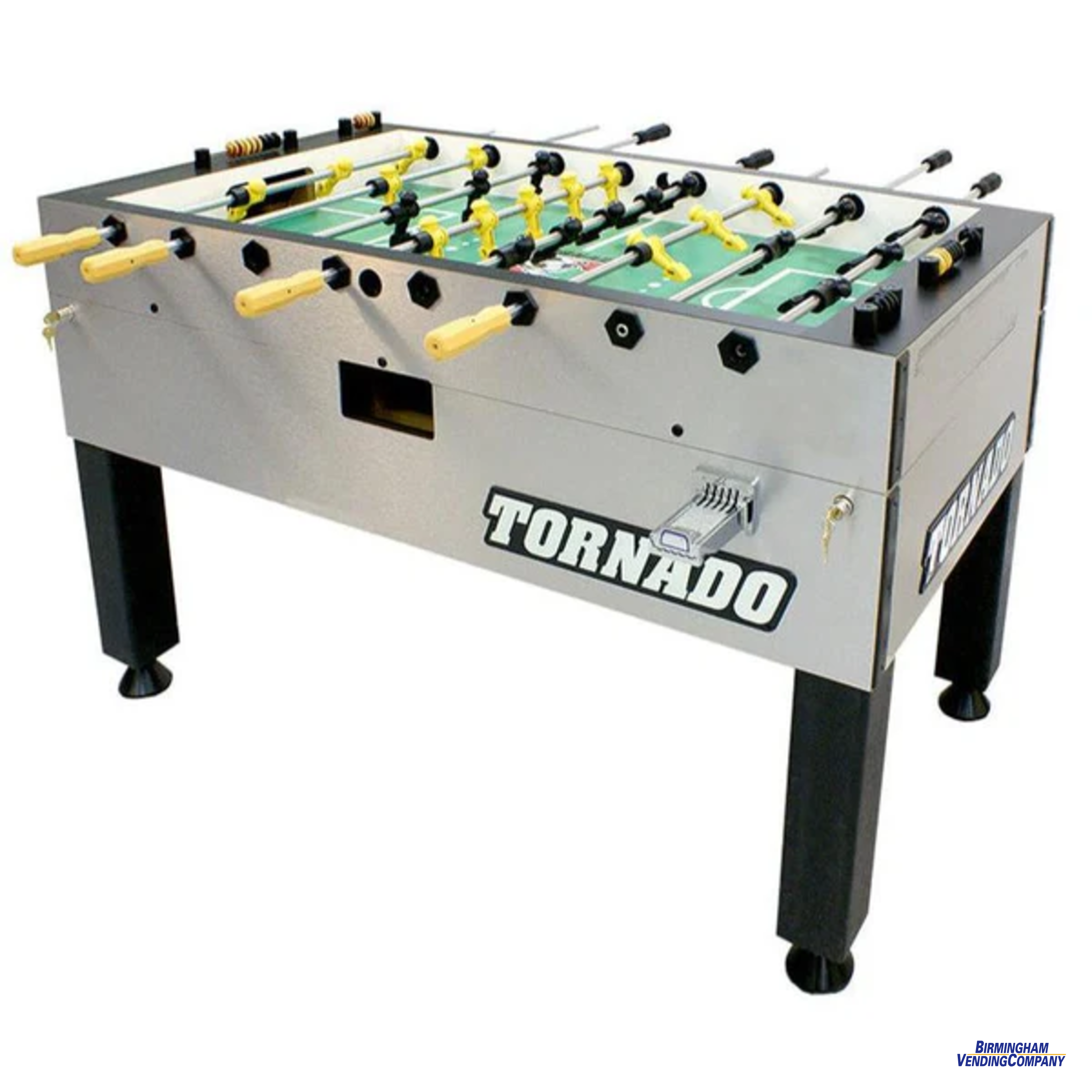 Valley-Dynamo Tornado Tournament T-3000 HOME Foosball Platinum/Red/Black