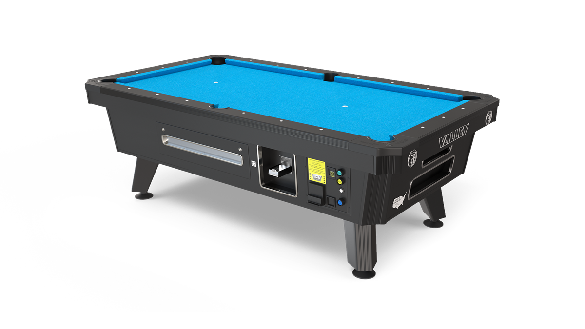 Valley Pro Cat 93 Bill Acceptor and Push Chute Pool Table