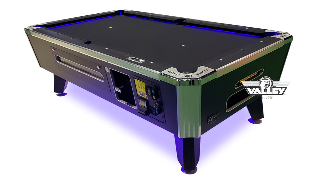 Valley Pool Table Models Valley ZD12 and ZD12X LED Pool Table