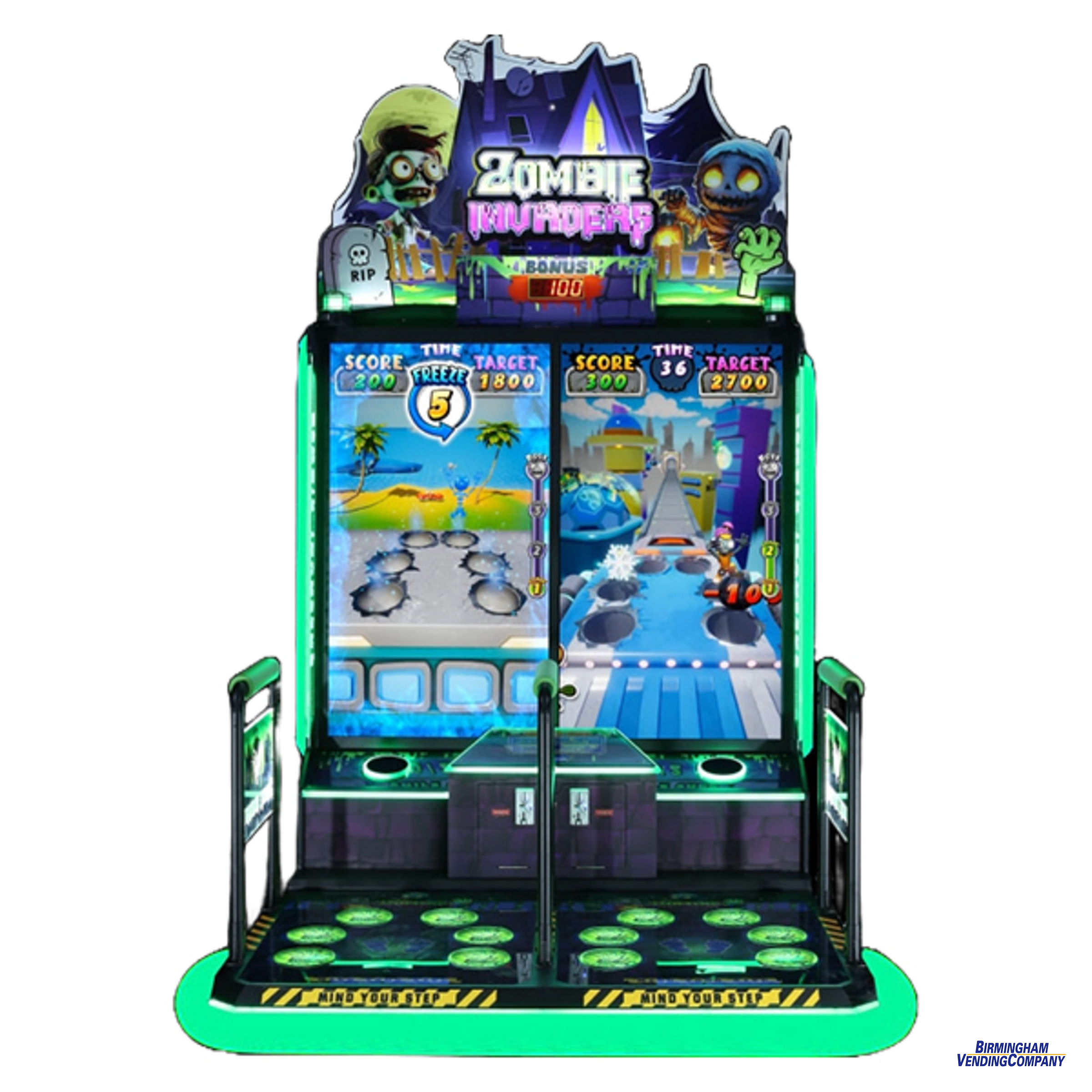 Coastal Amusements Zombie Invaders 2 Player