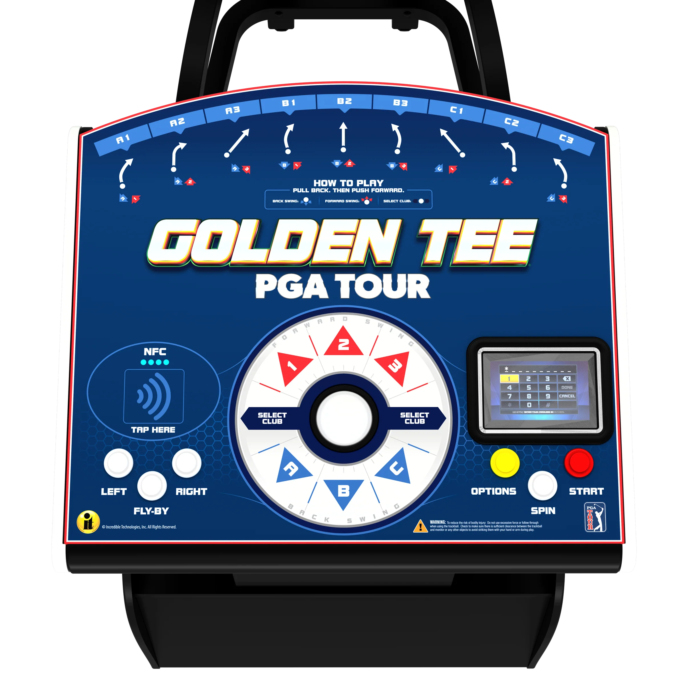 Incredible Technologies Golden Tee Pga Tour Full Kit 2026 Showpiece