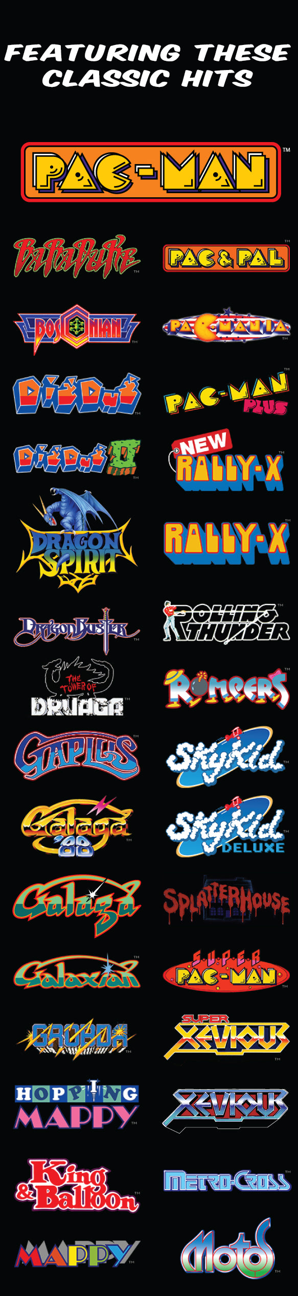 Namco Ms. PacMan Galaga (Pixel Bash Edition)