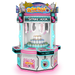 Strike Hook arcade machine with colorful design and prize display on a white background