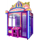 Colorful claw machine with 'Taj Mahal' branding on a white background